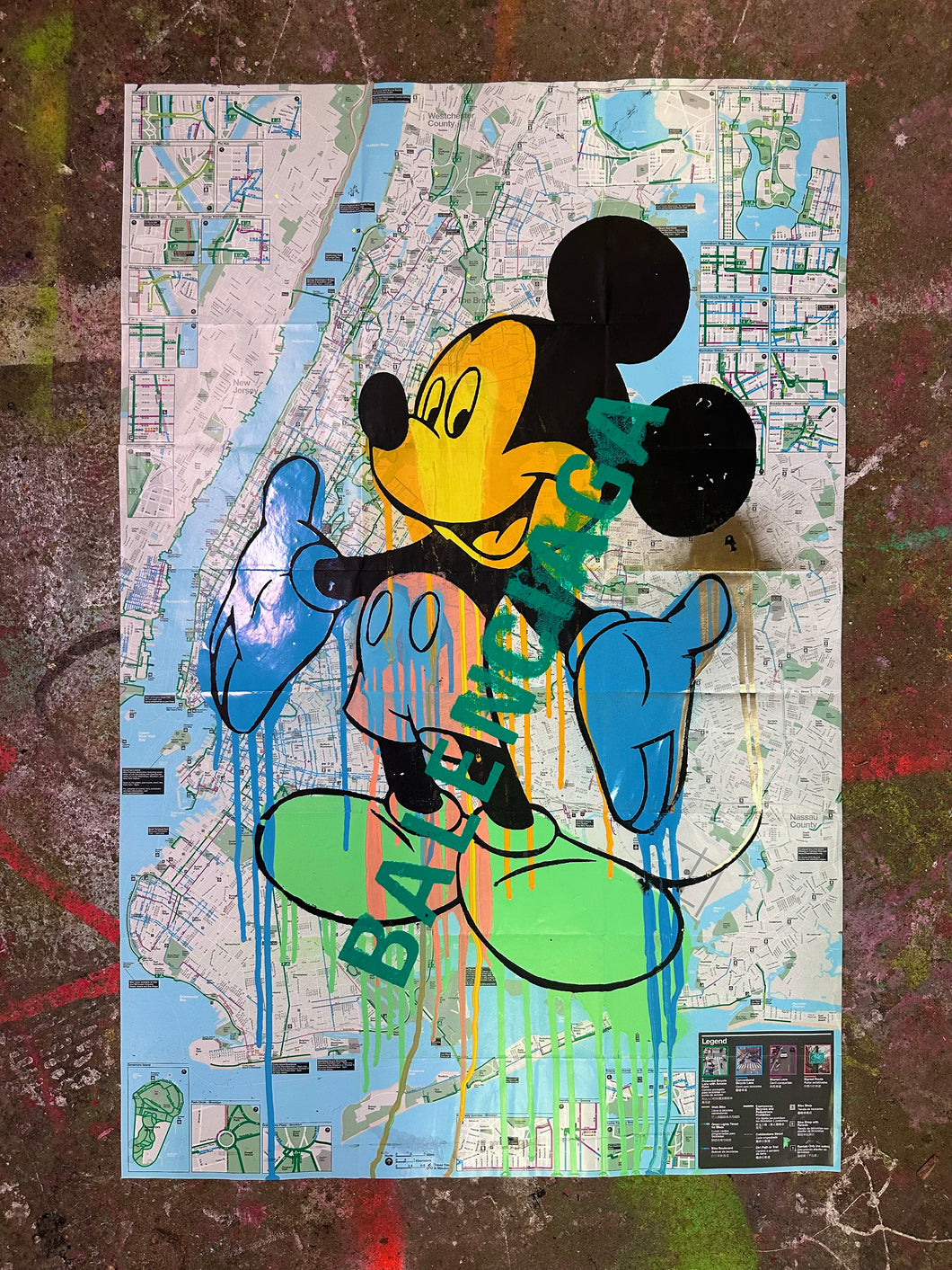 New York Mickey Balenciaga